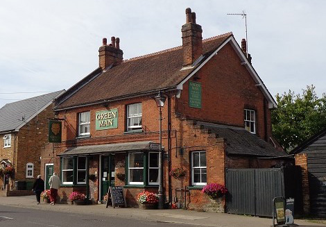 The Green Man in Sandridge