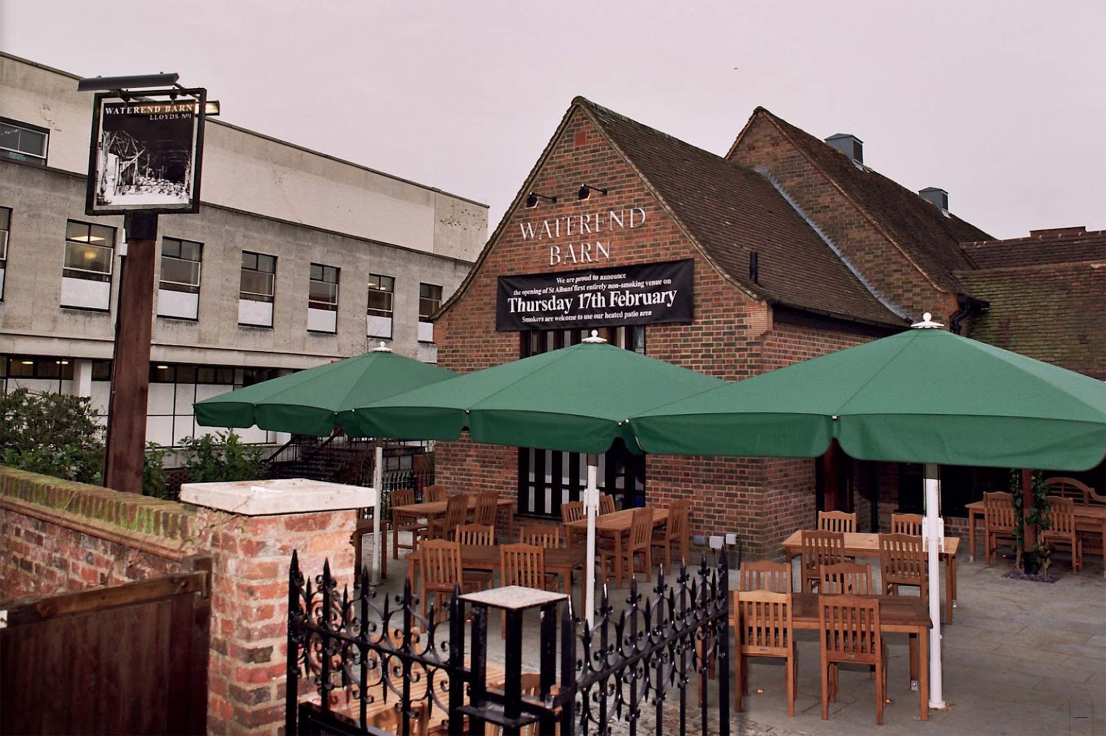 The Waterend Barn in St Albans